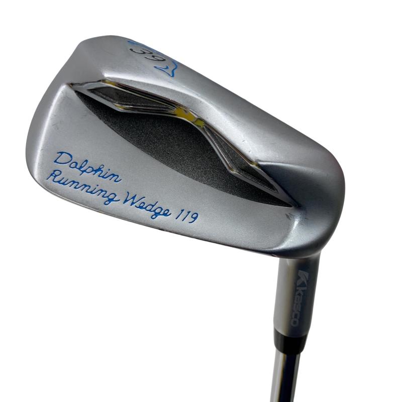 【中古】 キャスコ Dolphin Running Wedge DRW-119 39° 34in(ジャンボグリップ) ウェッジ WG Dolphin 一風変わったスチール写真 (フレックス余分の物) メンズ 成人男性用 右利き 右用 C位置づける ゴルフ野球クラブ