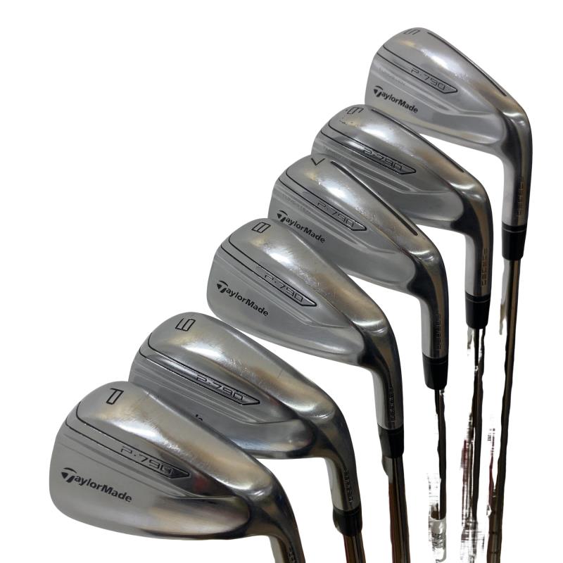 【中古】 仕立て屋お手伝いさん Taylor Made P・790(2019) 6S アイアン仕掛ける IR リシャフト (フレックス余分の物) メンズ 成人男性用 右利き 右用 C価値づける ゴルフ野球クラブ