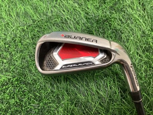 【中古】 テーラーメイド BURNER SUPER LAUNCH 8S アイアンセット IR FUBUKI 50(アイアン) (フレックスR) メンズ 男性用 右利き 右用 Cランク ゴルフクラブ