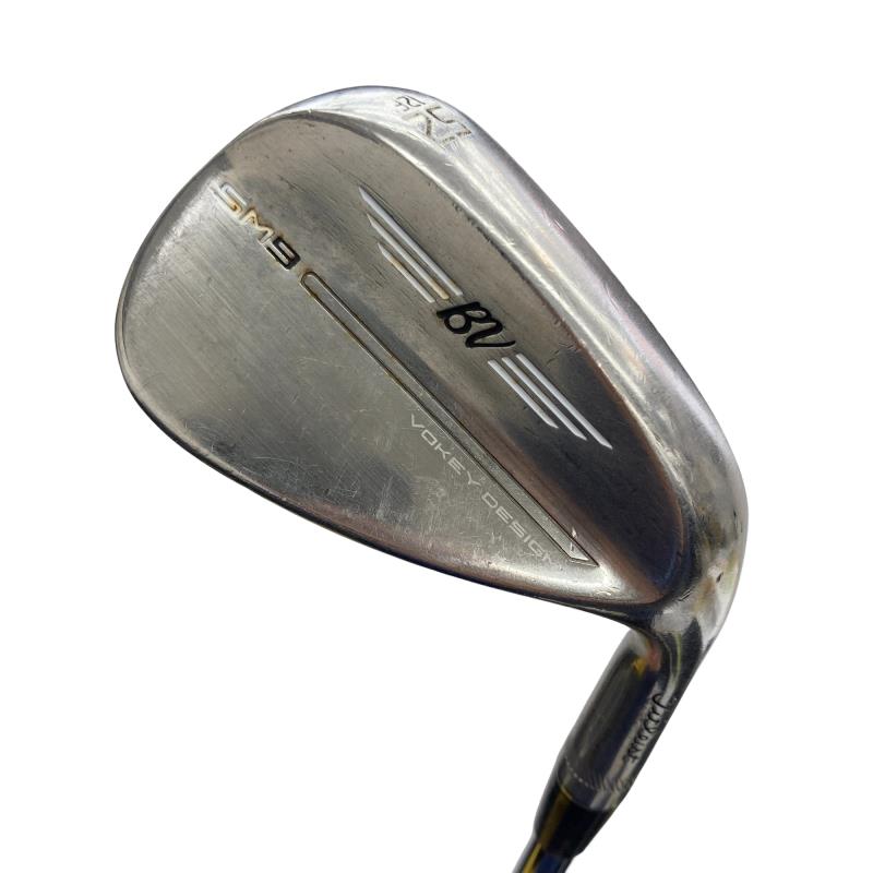 【中古】 タイトリスト VOKEY SPIN MILLED SM9 ブラッシュドスチール 52°/12°F ウェッジ WG NS PRO 950GH neo (フレックスS) メンズ 男性用 右利き 右用 Cランク ゴルフクラブ
