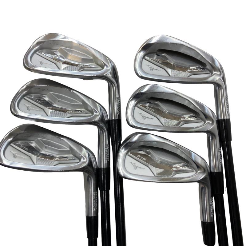 【中古】 ミズノ Mizuno Pro 918 6S アイアンセット IR TS-i (フレックスS) メンズ 男性用 右利き 右用 Cランク ゴルフクラブ
