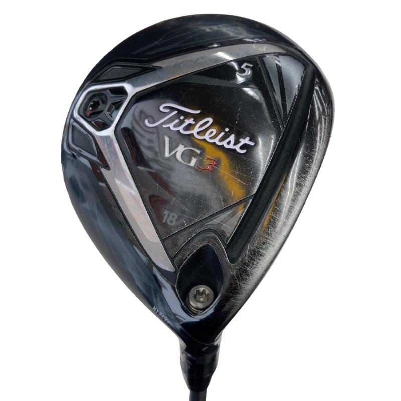 【中古】 タイトリスト Titleist VG3(2018) 5W フェアウェイウッド FW Titleist VG F(2018) (フレックスS) メンズ 成人男性用 右利き 右用 D位置づける ゴルフ野球クラブ