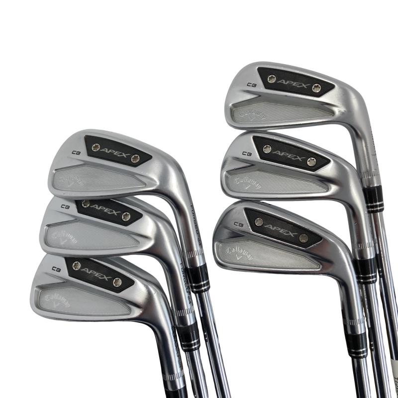 【中古】 キャロウェイ APEX CB(2024) 6S アイアン仕掛ける IR Dynamic Gold MID 115 (フレックスS) メンズ 成人男性用 右利き 右用 C価値づける ゴルフ野球クラブ