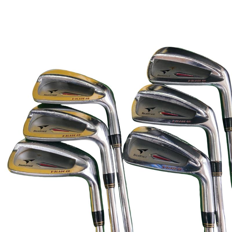 【中古】 ブリヂストン TOURSTAGE X-BLADE GR 6S アイアン書き割り IR NS PRO 950GH ウェイトフロー (フレックスS) メンズ 成人男性用 右利き 右用 C位置づける ゴルフ野球クラブ