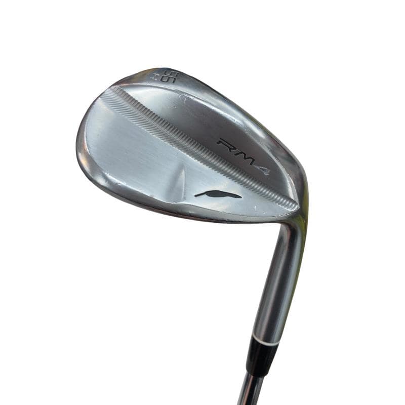 【中古】 フォーティーン RM-4 ニッケルクロムメッキ 56°/H ウェッジ WG TS-114w (フレックス余分の物) メンズ 成人男性用 右利き 右用 C位置づける ゴルフ野球クラブ