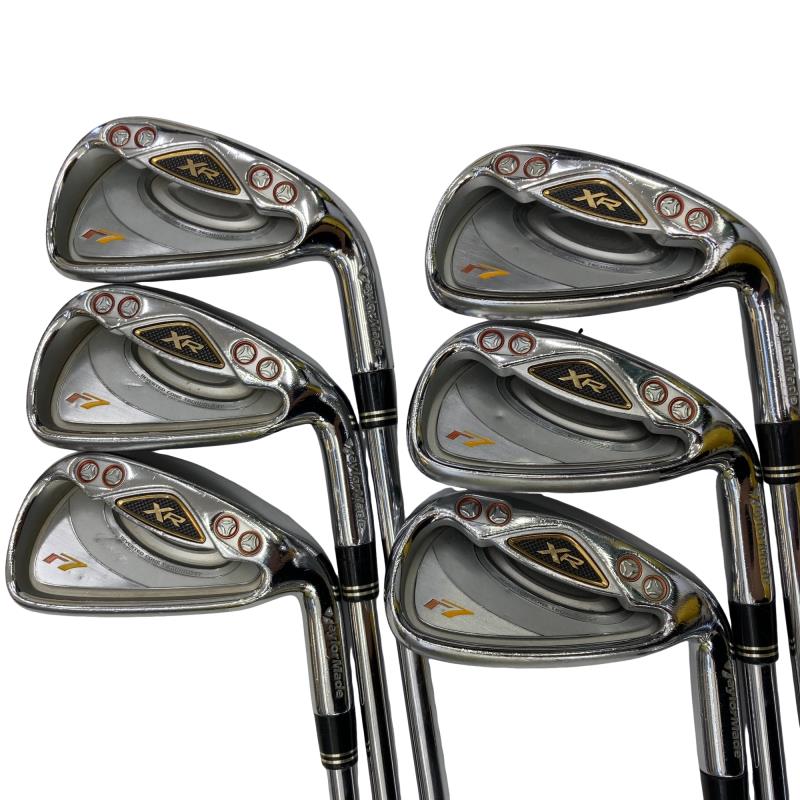 【中古】 テーラーメイド r7 XR 6S アイアンセット IR M.A.S.2 7 XR PLUS (フレックスR) メンズ 男性用 右利き 右用 Cランク ゴルフクラブ