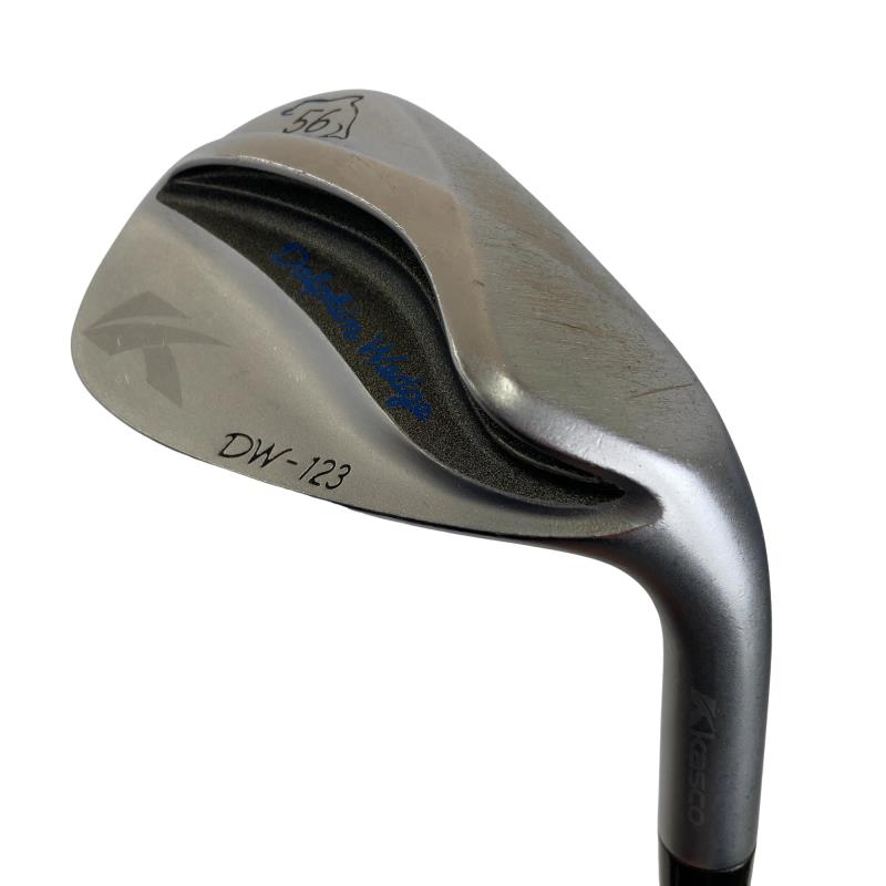【中古】 キャスコ Dolphin Wedge DW-123 シルバー 56° ウェッジ WG リシャフト (フレックスその他) メンズ 男性用 右利き 右用 Cランク ゴルフクラブ