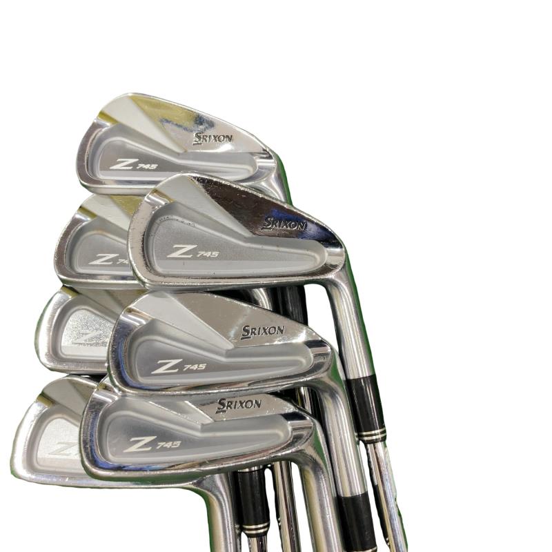 【中古】 ダンロップ SRIXON Z745  8S アイアン仕掛ける IR NS PRO 980GH D.S.T (フレックスS) メンズ 成人男性用 右利き 右用 C序列付ける ゴルフ野球クラブ