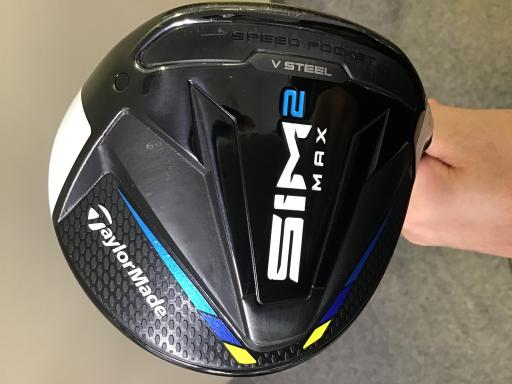 【中古】 テーラーメイド SIM2 MAX 5W フェアウェイウッド FW 純正特注シャフト (フレックスX) メンズ 男性用 右利き 右用 Cランク ゴルフクラブ