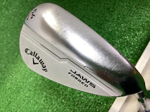 【中古】 キャロウェイ JAWS FORGED クロム 54°/12° ウェッジ WG リシャフト (フレックスその他) メンズ 男性用 右利き 右用 Cランク ゴルフクラブ