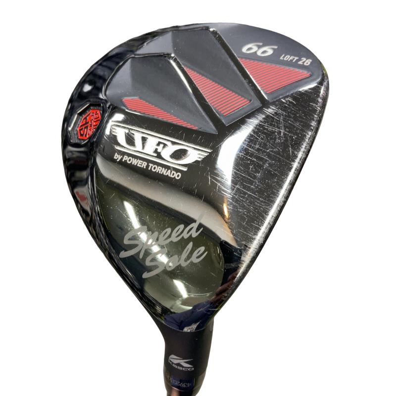 【中古】 キャスコ POWER TORNADO UFO Speed 66 ユーティリティ UT リシャフト (フレックスその他) メンズ 男性用 右利き 右用 Cランク ゴルフクラブ｜ゴルフパートナー 中古クラブ店