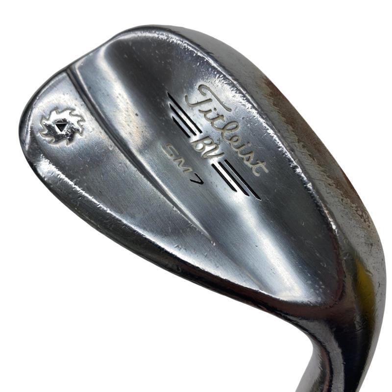 【中古】 タイトリスト VOKEY SPIN MILLED SM7 ツアークロム 58°/14°K ウェッジ WG NS PRO 950GH (フレックスS) メンズ 男性用 右利き 右用 Dランク ゴルフクラブ