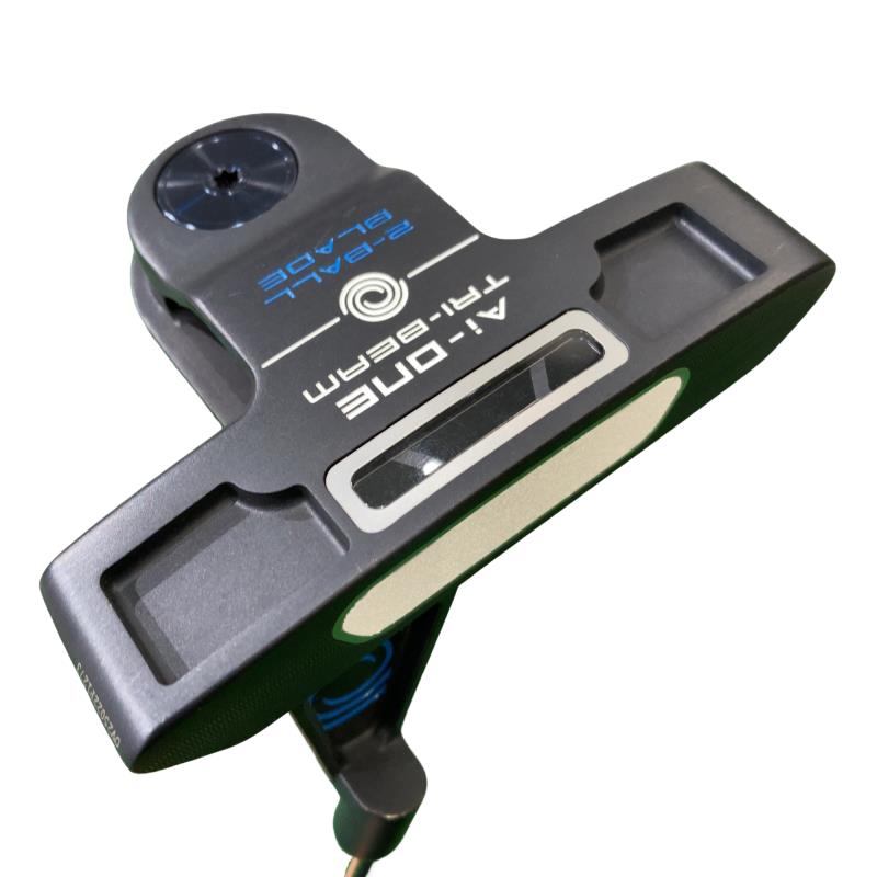 【中古】 オデッセイ Ai-DUAL TRI-BEAM 2-BALL CS 34インチ パター PT STROKE LAB 90 スチール (フレックスその他) メンズ 男性用 右利き 右用 Bランク ゴルフクラブ｜ゴルフパートナー 中古クラブ店