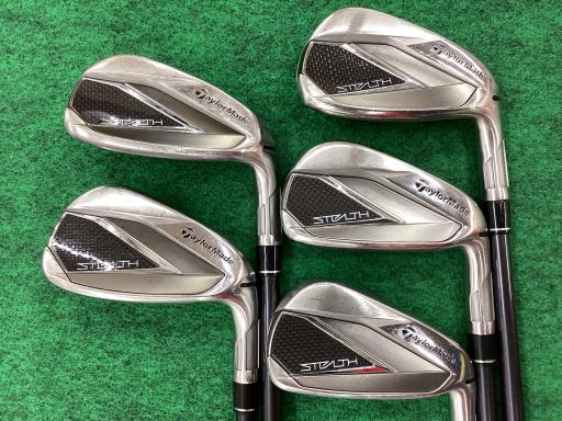 【中古】 テーラーメイド STEALTH 5S アイアンセット IR TENSEI RED TM60(STEALTH IR) (フレックスR) メンズ 男性用 右利き 右用 Cランク ゴルフクラブ|ゴルフパートナー 中古クラブ店