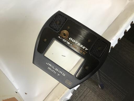 【中古】 オデッセイ Ai-ONE・MILLED JAILBIRD MINI VERSA90 T DB 34インチ パター PT STROKE LAB 90 スチール (フレックスその他) メンズ 男性用 右利き 右用 Cランク ゴルフクラブ|ゴルフパートナー 中古クラブ店