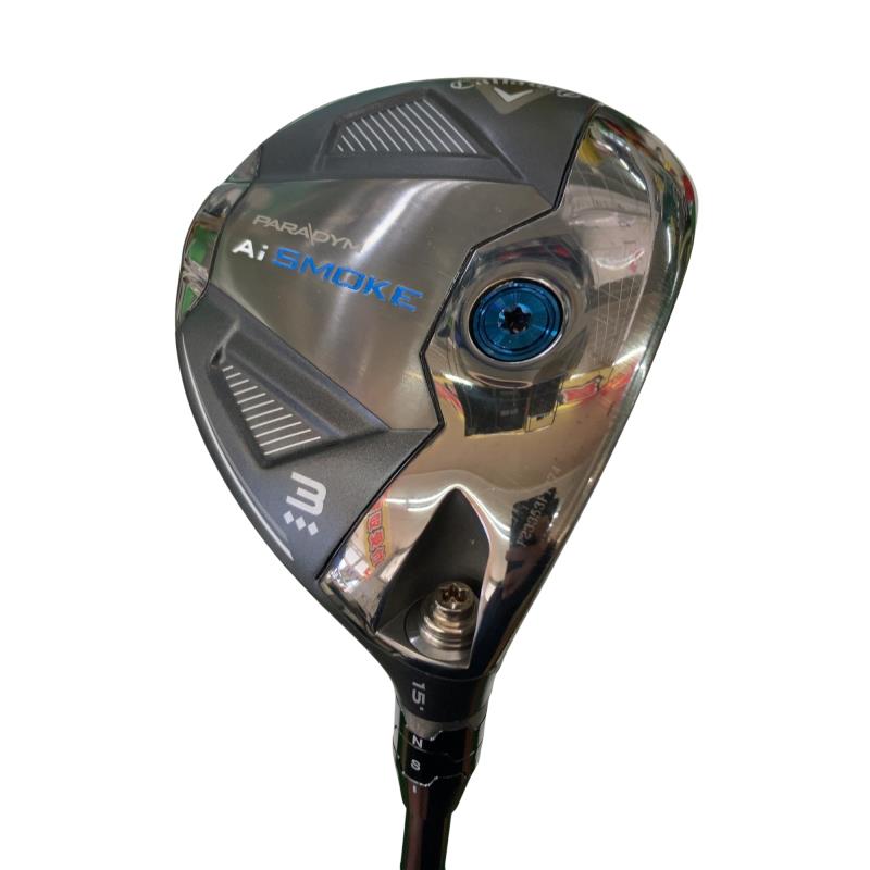 【中古】 キャロウェイ PARADYM Ai SMOKE ◆◆◆ 3W フェアウェイウッド FW TENSEI 60 for CW(Ai SMOKE FW) (フレックスSR) メンズ 男性用 右利き 右用 Cランク ゴルフクラブ