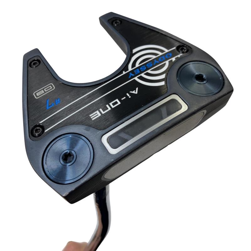 【中古】 オデッセイ Ai-ONE #7 DB 34in パター PT STROKE LAB 90 スチール写真 (フレックス余分の物) メンズ 成人男性用 右利き 右用 B序列付ける ゴルフ野球クラブ