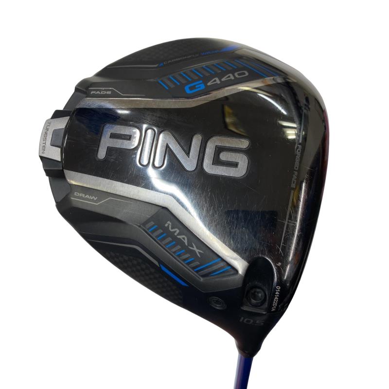 【中古】 ピン G440 MAX 10.5° １番ウッド DR ALTA J CB BLUE(DR) (フレックスS) メンズ 成人男性用 右利き 右用 C序列付ける ゴルフ野球クラブ