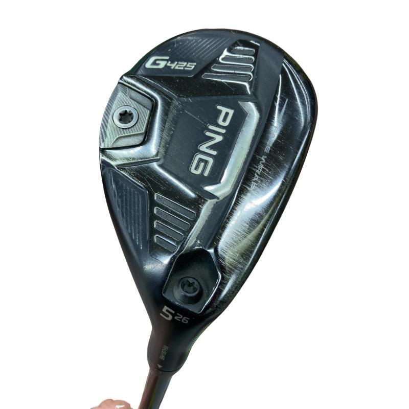 【中古】 ピン G425 U5(アーコス皆無) ありがた味 UT ALTA DISTANZA BLACK 40 (フレックスR) メンズ 成人男性用 右利き 右用 C位置づける ゴルフ野球クラブ