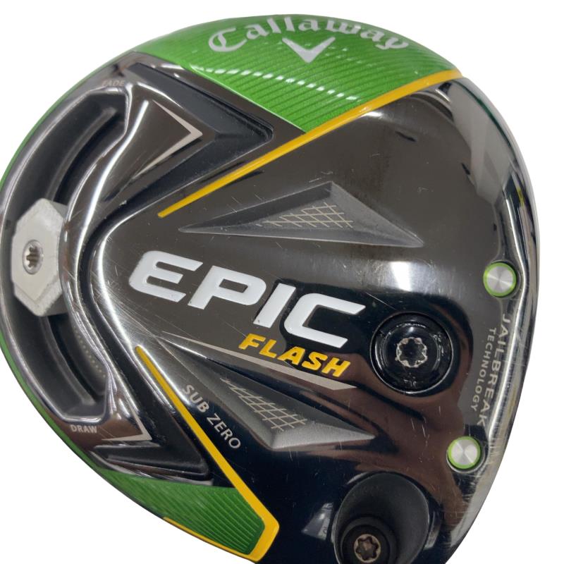 【中古】 キャロウェイ EPIC FLASH SUBZERO  9° １番ウッド DR 完全無欠特注立て坑 (フレックスS) メンズ 成人男性用 右利き 右用 C序列付ける ゴルフ野球クラブ