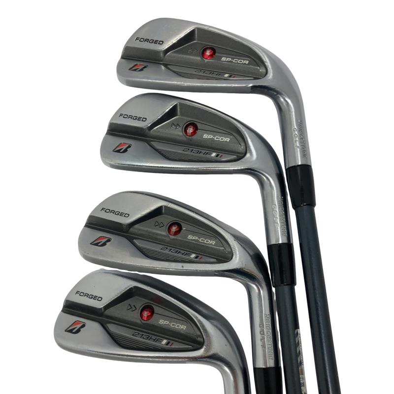 【中古】 ブリヂストン BRIDGESTONE 213HF 5S アイアンセット IR Diamana BS50i (フレックスS) メンズ 男性用 右利き 右用 Cランク ゴルフクラブ