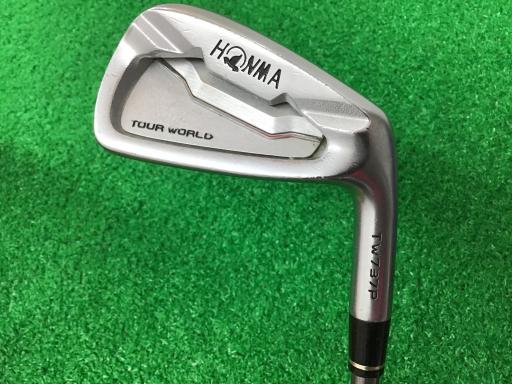 【中古】 本間ゴルフ TOUR WORLD TW737P 8S アイアンセット IR 純正特注シャフト (フレックスS) メンズ 男性用 右利き 右用 Cランク ゴルフクラブ