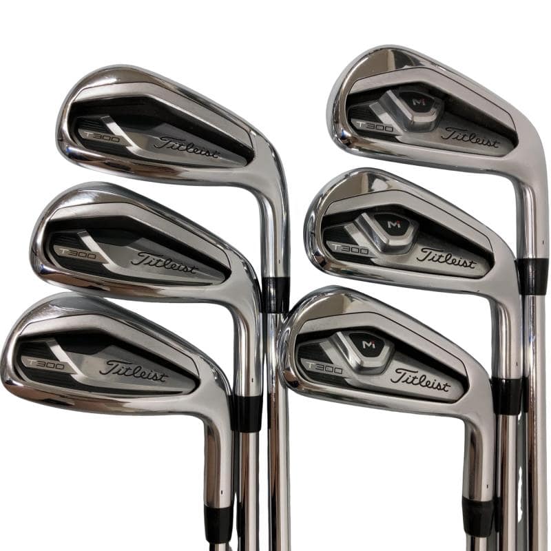 【中古】 タイトリスト Titleist T300(2021) 6S アイアン仕掛ける IR NS PRO 105T (フレックスS) メンズ 成人男性用 右利き 右用 C価値づける ゴルフ野球クラブ