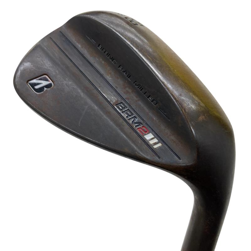 【中古】 ブリヂストン BRIDGESTONE BRM2 否メッキ 58°/12°A ウェッジ WG リシャフト (フレックス余分の物) メンズ 成人男性用 右利き 右用 C位置づける ゴルフ野球クラブ