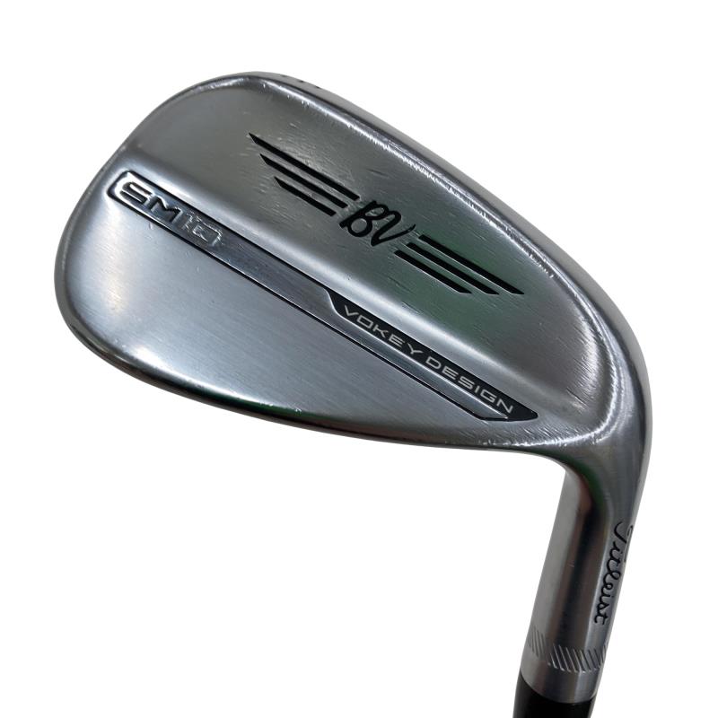 【中古】 タイトリスト VOKEY SPIN MILLED SM10 ツアークロム 48°/10°F ウェッジ WG Dynamic Gold (フレックスS) メンズ 男性用 右利き 右用 Cランク ゴルフクラブ|ゴルフパートナー 中古クラブ店