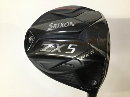 【中古】 ダンロップ SRIXON ZX5 Mk II 10.5° ドライバー DR 純正特注シャフト (フレックスX) メンズ 男性用 右利き 右用 Cランク ゴルフクラブ