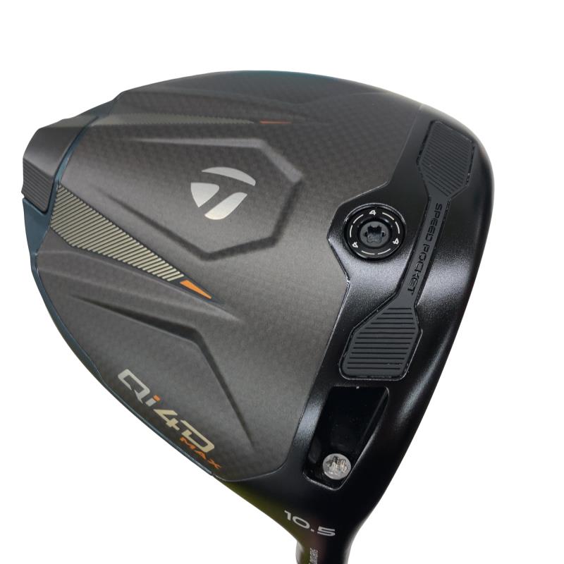 【中古】 テーラーメイド Qi4D MAX 10.5° ドライバー DR 純正特注シャフト (フレックスSR) メンズ 男性用 右利き 右用 Bランク ゴルフクラブ