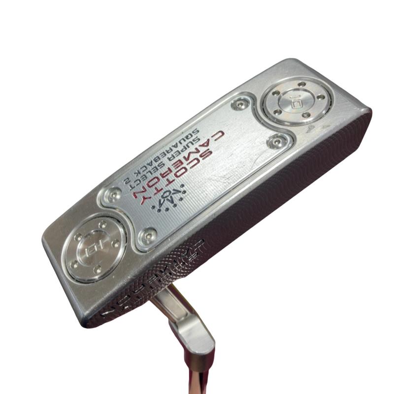 【中古】 タイトリスト SCOTTY CAMERON SUPER SELECT SQUAREBACK 2 33インチ パター PT スチール (フレックスその他) メンズ 男性用 右利き 右用 Cランク ゴルフクラブ