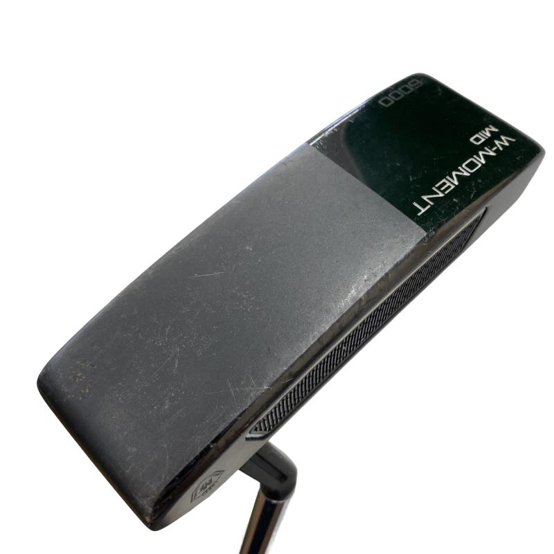 【中古】 マジェスティゴルフ(旧マルマン) MAJESTY W-MOMENT MID-MALLET 34in パター PT スチール写真 (フレックス余分の物) メンズ 成人男性用 右利き 右用 C位置づける ゴルフ野球クラブ