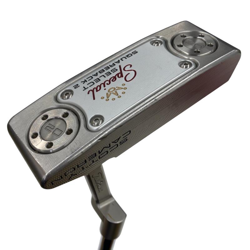 【中古】 タイトリスト SCOTTY CAMERON Special select SQUAREBACK 2 33インチ パター PT スチール (フレックスその他) メンズ 男性用 右利き 右用 Cランク ゴルフクラブ