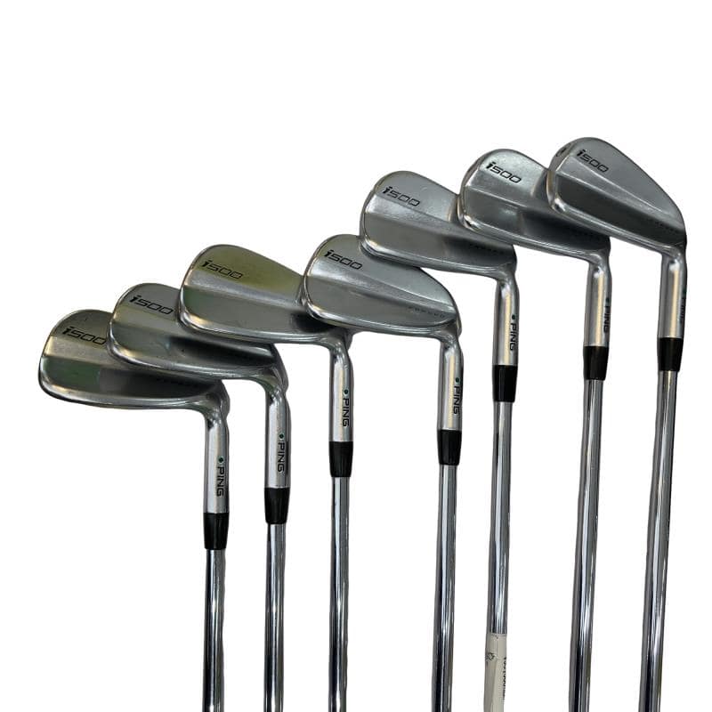 【中古】 ピン i500 7S アイアンセット IR 純正特注シャフト (フレックスR) メンズ 男性用 右利き 右用 Cランク ゴルフクラブ