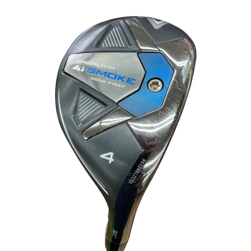 【中古】 キャロウェイ PARADYM Ai SMOKE MAX FAST U4 ありがた味 UT TENSEI 40 for CW(Ai SMOKE UT) (フレックスR) メンズ 成人男性用 右利き 右用 C価値づける ゴルフ野球クラブ