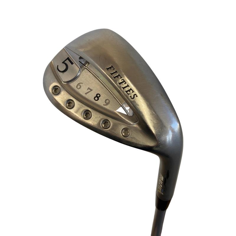 【中古】 muziik muziik FIFTES(2022) 58° ウェッジ WG 純正特注シャフト (フレックスS) メンズ 男性用 右利き 右用 Cランク ゴルフクラブ