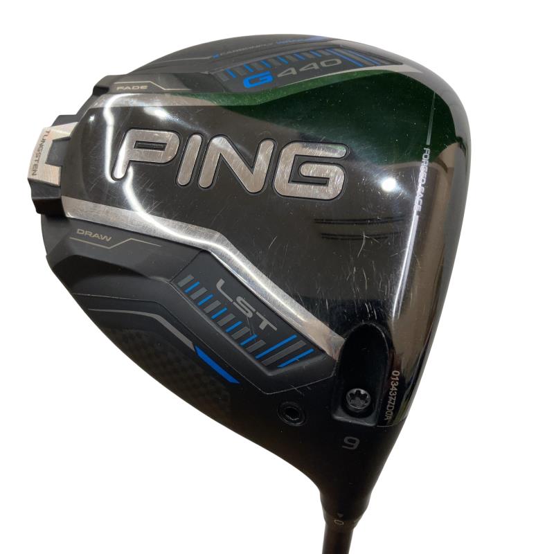 【中古】 ピン G440 LST  9° １番ウッド DR リシャフト (フレックス余分の物) メンズ 成人男性用 右利き 右用 C序列付ける ゴルフ野球クラブ