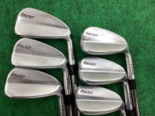 【中古】 ピン i500 7S アイアンセット IR NS PRO MODUS3 TOUR105 (フレックスS) メンズ 男性用 右利き 右用 Cランク ゴルフクラブ