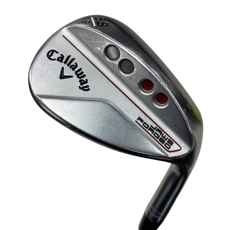 【中古】 キャロウェイ JAWS FORGED(2023) クロムメッキ 58°/09° ウェッジ WG NS PRO 950GH neo (フレックスS) メンズ 男性用 右利き 右用 Cランク ゴルフクラブ