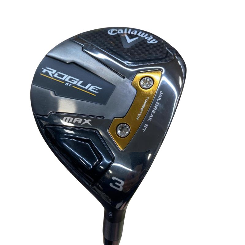 【中古】 キャロウェイ ROGUE ST MAX 3W フェアウェイウッド FW VENTUS 5 for CW(ROGUE ST FW) (フレックスR) メンズ 男性用 右利き 右用 Bランク ゴルフクラブ