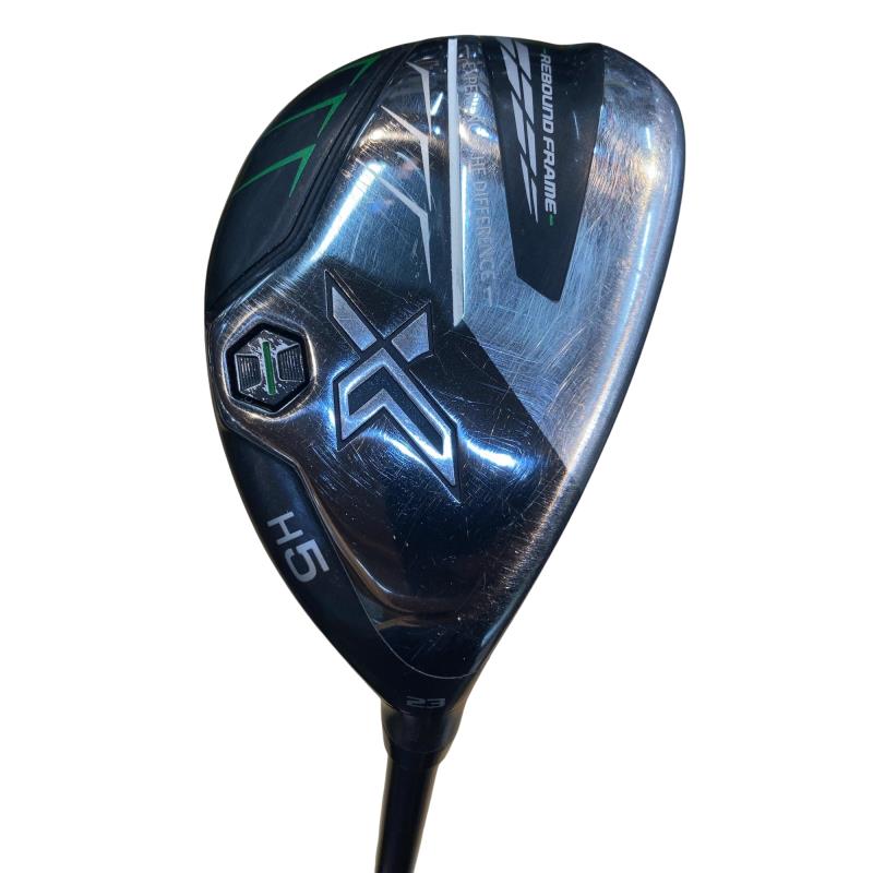 【中古】 ダンロップ XXIO(2022) eks H5 ユーティリティ UT Miyazaki AX-2(HB) (フレックスR) メンズ 男性用 右利き 右用 Cランク ゴルフクラブ