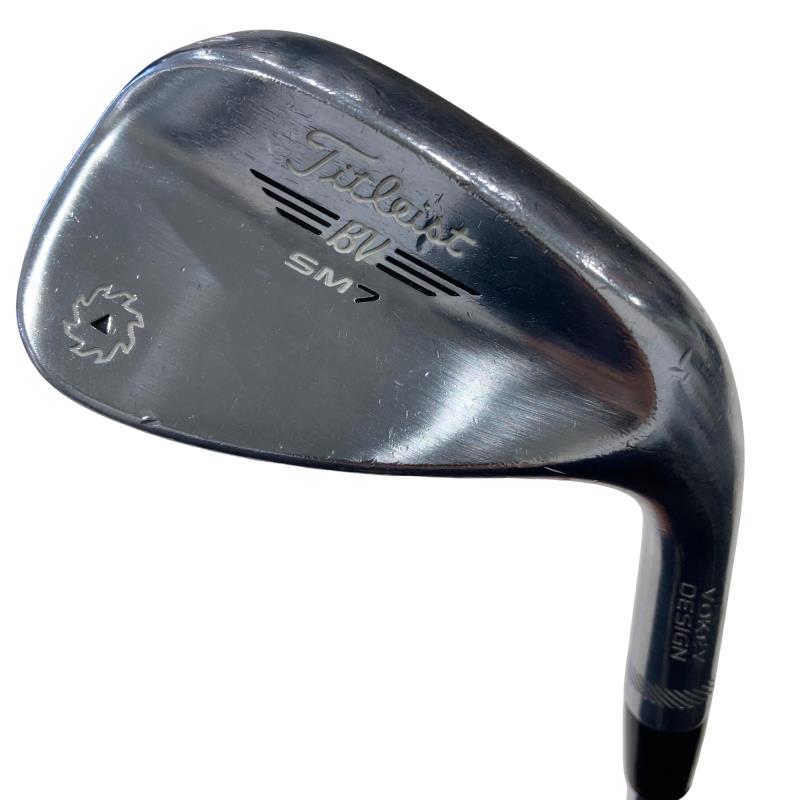 【中古】 タイトリスト VOKEY SPIN MILLED SM7 ツアークロム 54°/14°F ウェッジ WG Dynamic Gold (フレックスS) メンズ 男性用 右利き 右用 Cランク ゴルフクラブ