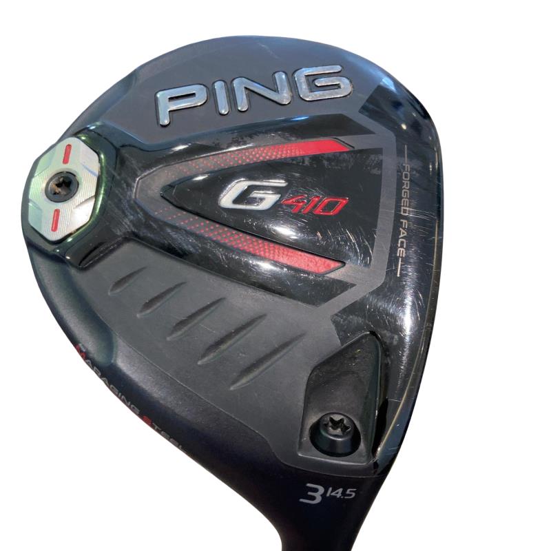 【中古】 ピン G410 3W フェアウェイウッド FW ATTAS 11 5 (フレックスS) メンズ 男性用 右利き 右用 Cランク ゴルフクラブ