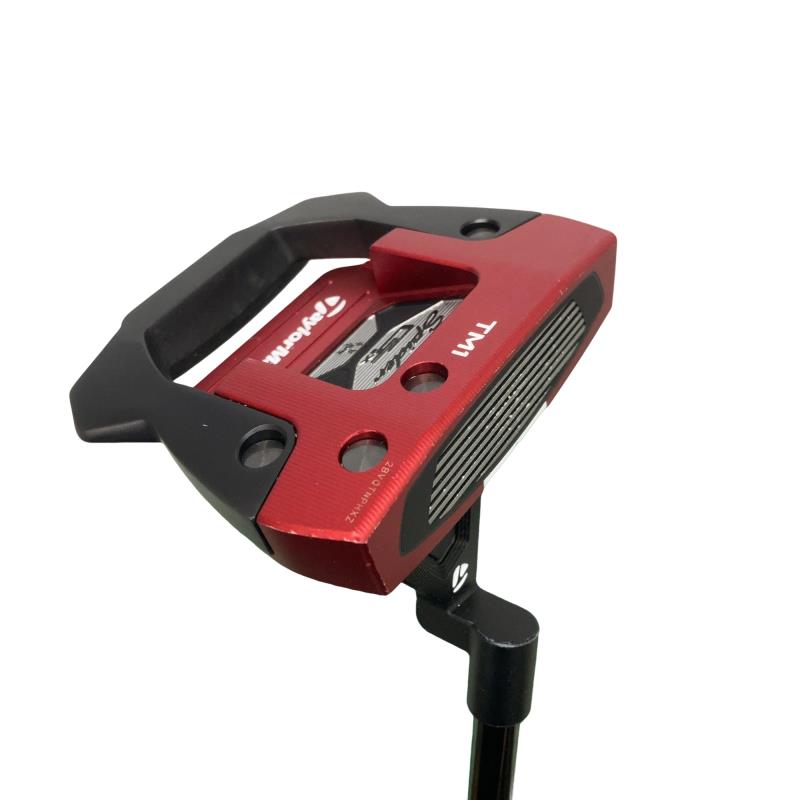 【中古】 テーラーメイド Spider GTx TRUSS RED TM1 33インチ パター PT スチール (フレックスその他) メンズ 男性用 右利き 右用 Cランク ゴルフクラブ