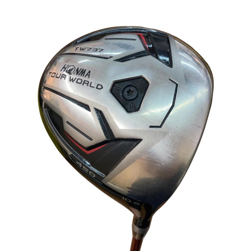 【中古】 本間ゴルフ TOUR WORLD TW737 450 10.5° ドライバー DR VIZARD EX-C65 (フレックスS) メンズ 男性用 右利き 右用 Cランク ゴルフクラブ