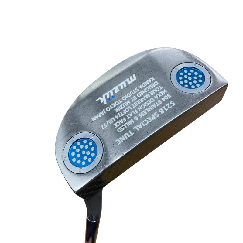 【中古】 muziik muziik 5218 パター PT スチール (フレックスその他) メンズ 男性用 右利き 右用 Cランク ゴルフクラブ