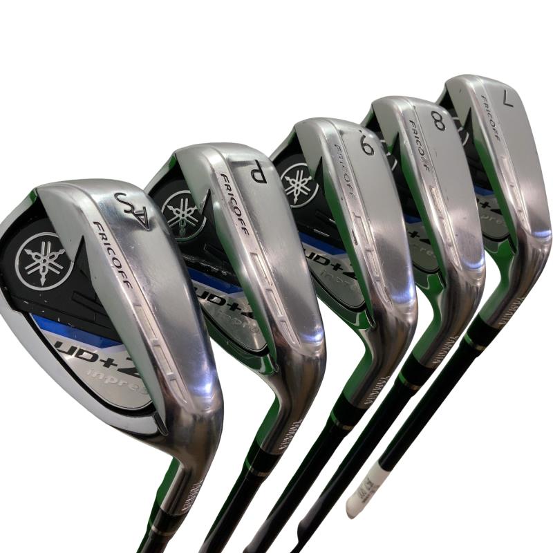 【中古】 ヤマハ inpres UD+2(2021) 6S アイアン仕掛ける IR AIR Speeder M421i (フレックスSR) メンズ 成人男性用 右利き 右用 C価値づける ゴルフ野球クラブ