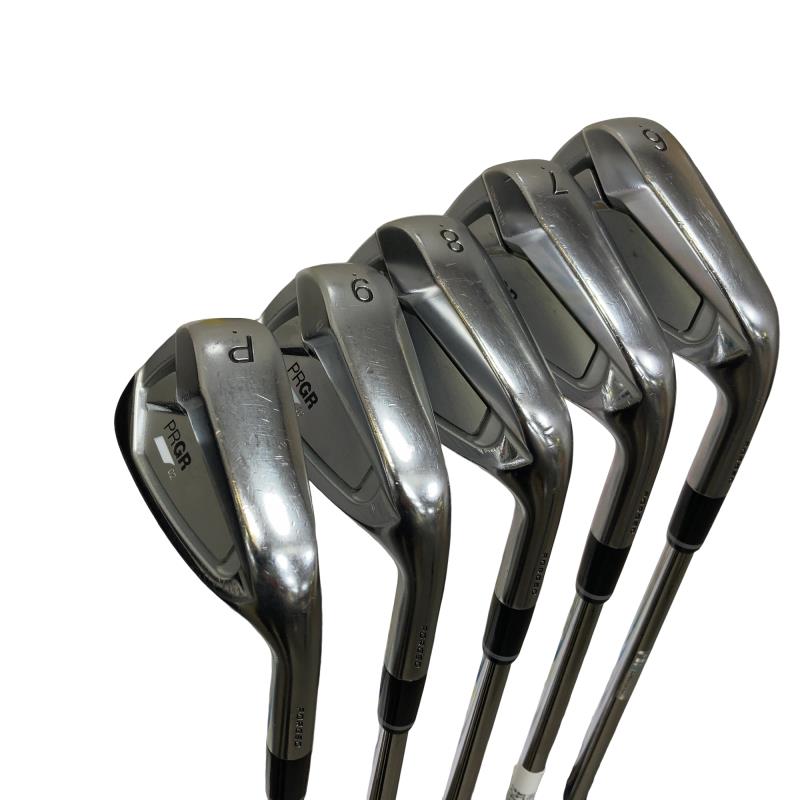 【中古】 プロギア PRGR 02(2023) 5S アイアンセット IR Diamana FOR PRGR(2023 IR) (フレックスSR) メンズ 男性用 右利き 右用 Cランク ゴルフクラブ｜ゴルフパートナー 中古クラブ店