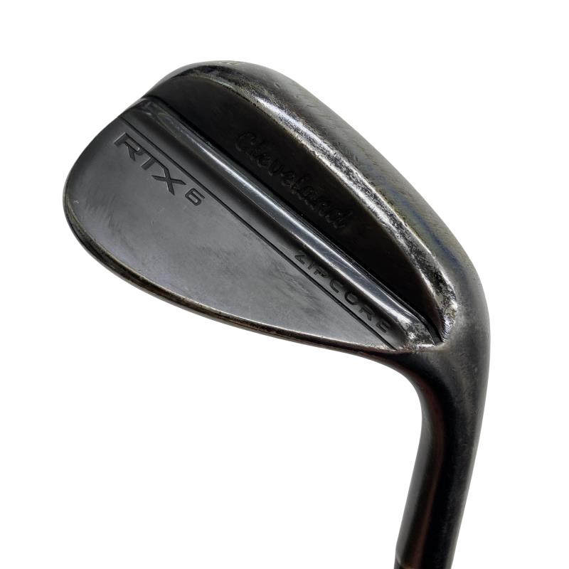 【中古】 クリーブランド Cleveland RTX-6 ZIPCORE 黒いこと繻子 58°/12° FULL ウェッジ WG Dynamic Gold (フレックスS) メンズ 成人男性用 右利き 右用 D位置づける ゴルフ野球クラブ